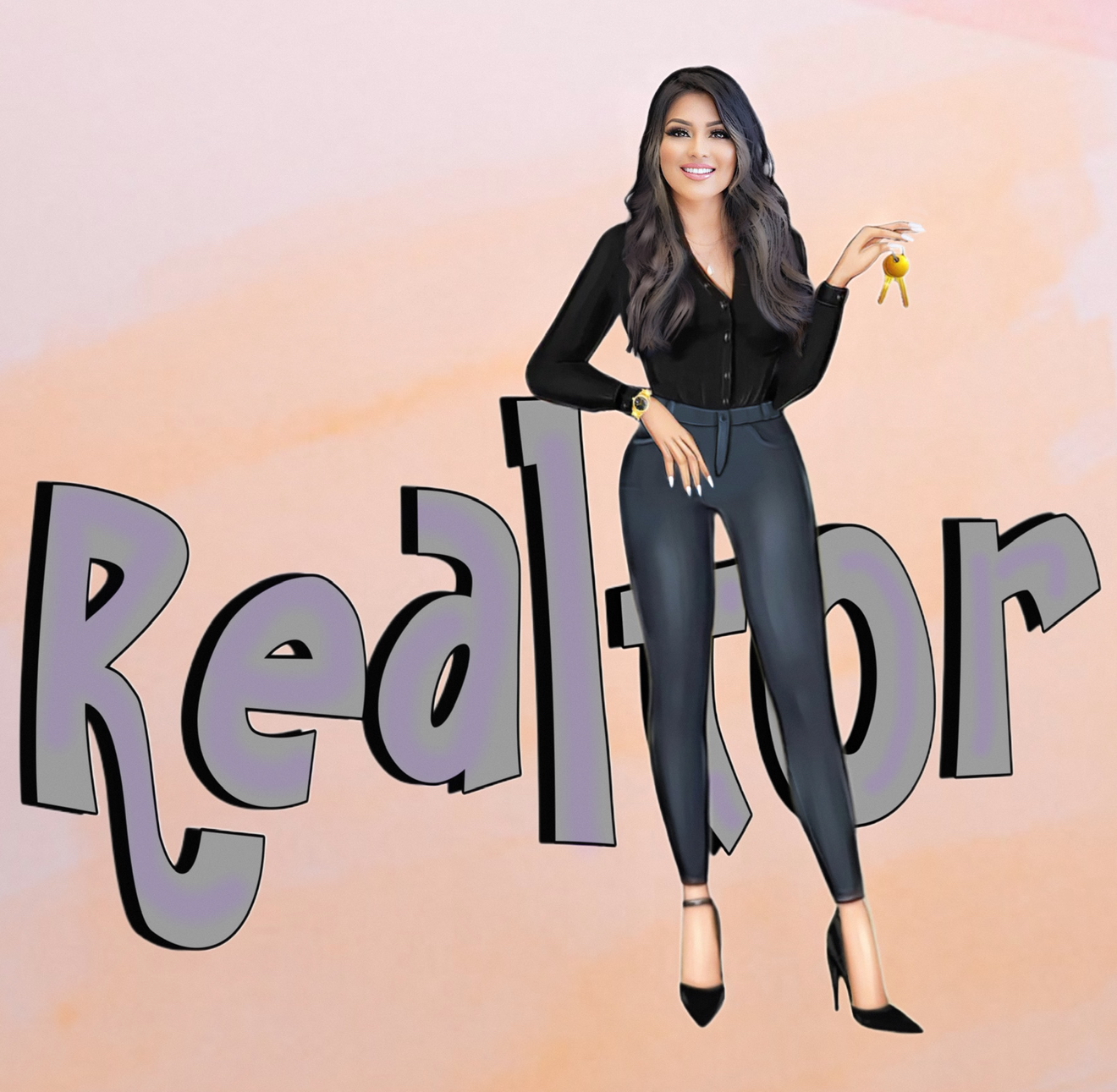 Illustration portrait process